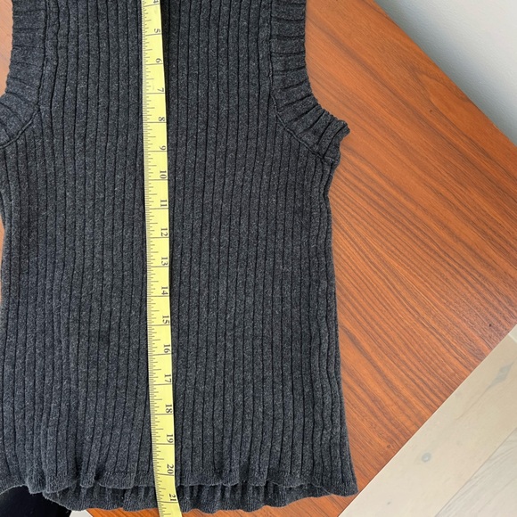 KOWTOW Charcoal Ribbed Singlet - Picture 7 of 7